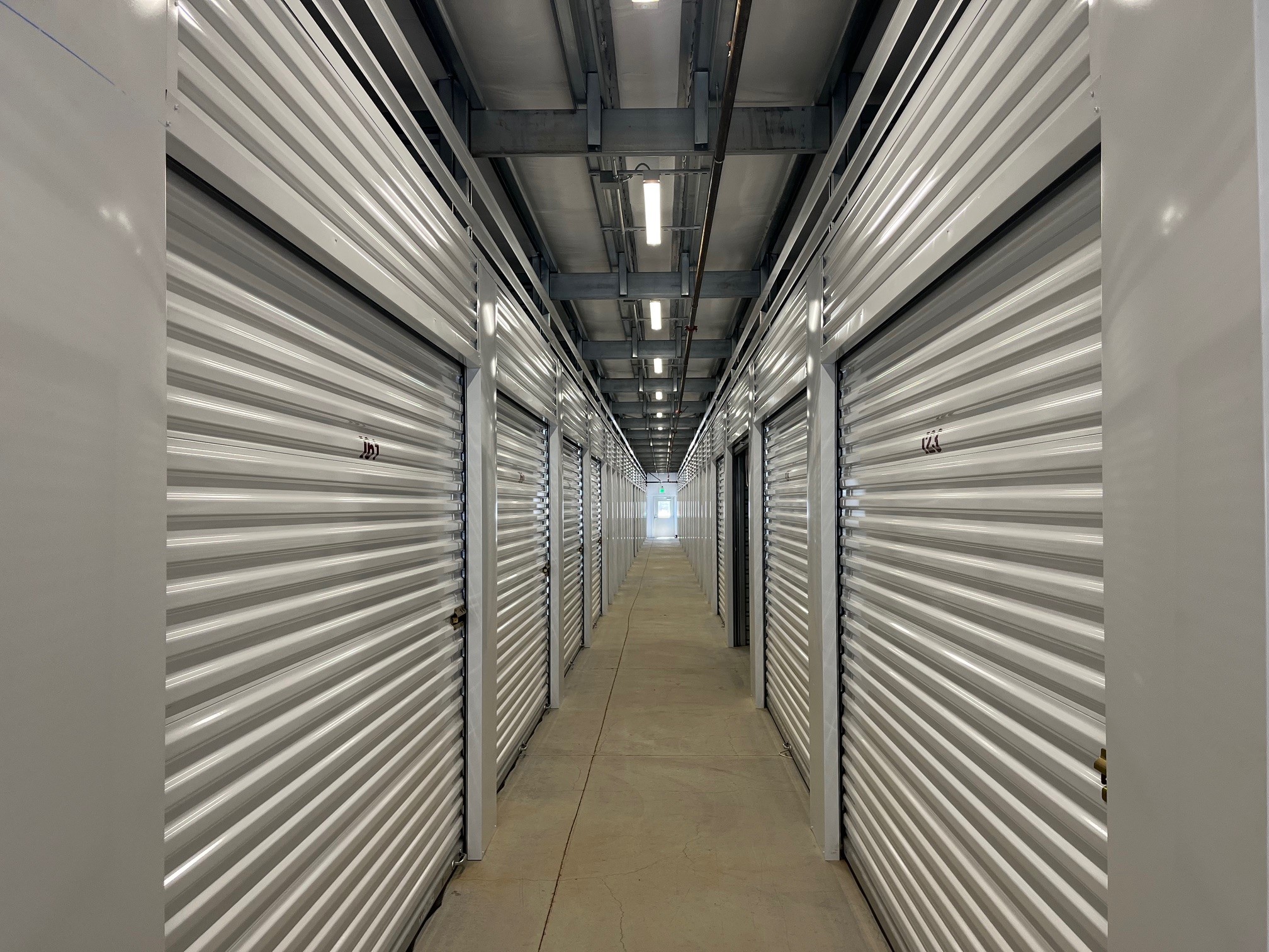 NEW storage facility with individual alarms